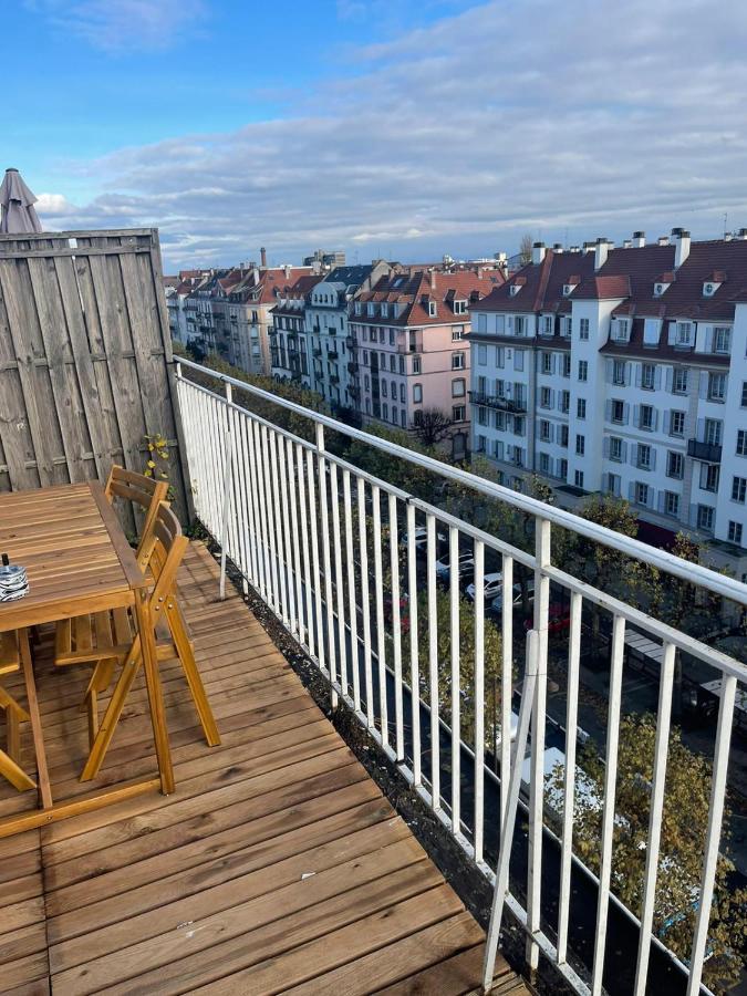 Le Brasilia - Appartement Neuf Pour 4 Personnes Avec Terrasse Estrasburgo Exterior foto